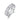 Jewelry wholesale Wholesale Moissanite D/VVS1 Three-Row Channel-Set Eternity Band with Round & Emerald Cut Stones – 18K White Gold Vermeil on 925 Silver, GRA Certified