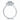 Jewelry wholesale Wholesale Moissanite 1CT D/VVS1 Round Cut Four-Prong Pavé Shoulder Engagement Ring – 18K White Gold Vermeil on 925 Silver, GRA Certified