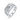 1.0 CTW · D/VVS1 Round Cut Moissanite Ring – Square Bezel & Four-Prong, Full Pavé CZ Accents, 18K White-Gold Vermeil 925 Silver