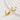 Jewelry wholesale Wholesale Creative Design Of Heart-Shaped Splicing Earrings
