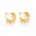 Jewelry wholesale Wholesale Stainless Steel Geometric Design Jewelry Hoop Earrings