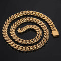Wholesale 6mm-18mm Stainless Steel Rounded Cuban Link Hip Hop Men‘s Necklace & Bracelet | Chain Length 7in–30in