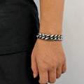 Jewelry wholesale Wholesale Trendy 304 Stainless Steel Cuban Bracelet, Chain 7in,7.5in,8in,8.5in,9in,Waterproof