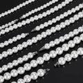 Jewelry wholesale Wholesale Trendy Hip Hop Jewelry Set Pearl Statement Necklace&Braclet, Chain 7in,7.5in,8in,8.5in,9in,16in,18in,20in,22in,24in,26in,28in,30in