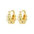 Jewelry wholesale Wholesale Vintage Designer Style Hollow Embossed Earrings