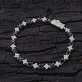Jewelry wholesale Wholesale Star Cubic Zirconia HipHop Tennis Bracelet, Chain 7in,8in,9in