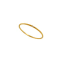 Jewelry wholesale Wholesale Ultra‑Thin Cubic Zirconia Minimalist 304 Stainless Steel Ring – 18K Gold Plated, Waterproof