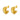 Jewelry wholesale Wholesale Star Moon Pattern Inlaid White Zircon Earrings