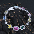 Wholesale Colorful Cubic Zirconia Trendy Bracelet, Chain 7in,8in,9in