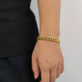 Jewelry wholesale Wholesale Trendy 304 Stainless Steel Cuban Bracelet, Chain 7in,7.5in,8in,8.5in,9in,Waterproof