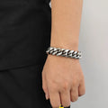 Jewelry wholesale Wholesale Trendy 304 Stainless Steel Cuban Bracelet, Chain 7in,7.5in,8in,8.5in,9in,Waterproof