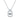 0.50 CT · D/VVS1 Moissanite “Perfume Bottle” Pendant — Floating Round Cut in Pavé Rectangle, 18 K White-Gold Vermeil (2.5 µm) on S925 Silver, 45 cm Chain Included