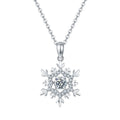 Jewelry wholesale Wholesale Moissanite 0.50 CT D/VVS1  "Snow Queen" Key Pendant — Floating Key Design, 18 K White-Gold Vermeil (2.5 µm) on S925 Silver, 45 cm Chain Included, GRA Certified