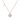 D/VVS1 Moissanite “L” Letter Necklace — Round Disc & Dangling Charm, 18 K Rose-Gold Vermeil on S925 Silver, 45 cm Chain Included