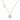 D/VVS1 Pavé Moissanite “O” Letter Necklace — Round Disc & Dangling Charm, 18 K Rose-Gold Vermeil on S925 Silver, 45 cm Chain Included
