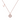 D/VVS1 Pavé Moissanite “V” Letter Necklace — Round Disc & Dangling Charm, 18 K Rose-Gold Vermeil (2.5 µm) on S925 Silver, 45 cm Chain Included