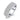 Jewelry wholesale Wholesale Moissanite D/VVS1 Round-Cut Pavé Five-Row Eternity Ring – 925 Sterling Silver with 18K White Gold Vermeil, GRA Certified – Glamorous & Elegant