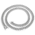 Jewelry wholesale Wholesale Iced Out Hip Hop Cuban Link Chain Necklace 16in,18in,20in,22in,24in