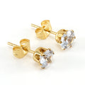 Jewelry wholesale Wholesale Ball Trendy 304 Stainless Steel Studs Earrings - 18K Gold Plated, Waterproof