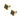Wholesale Four Leaf Clover Elegant 304 Stainless Steel Stud Earrings - 18K Gold Plated, Waterproof