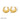 Jewelry wholesale Wholesale Trendy 304 Stainless Steel Hoop Earrings - 18K Gold Plated, Waterproof