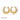 Jewelry wholesale Wholesale Trendy 304 Stainless Steel Hoop Earrings - 18K Gold Plated, Waterproof