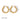 Jewelry wholesale Wholesale Trendy 304 Stainless Steel Hoop Earrings - 18K Gold Plated, Waterproof