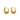 Wholesale U Shape Stripe Elegant 304 Stainless Steel Hoop Earrings - 18K Gold Plated, Waterproof