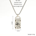 Wholesale Star Anchor Pendant Trendy 304 Stainless Steel Box Chain Necklace, Chain 19.69in, Waterproof