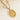 Wholesale Mythology Human Vintage 304 Stainless Steel Pendant Necklace – 18K Gold Plated, Chain 17.72in, Waterproof