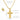 Jewelry wholesale Wholesale Cross Vintage 304 Stainless Steel Pendant Necklace – 18K Gold Plated, Chain 17.72in, Waterproof