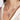 0.50 CT · D/VVS1 Moissanite Love-Lock Key Necklace — Key Pendant, 18 K White-Gold Vermeil (2.5 µm) on S925 Silver, 45 cm Chain Included