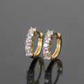 Jewelry wholesale Wholesale Cubic Zirconia HipHop Hoop Earrings