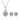 Wholesale Moissanite 0.5 CT-2.0 CT D/VVS1 Round-Cut Pavé Halo Pendant & Stud Earrings Jewelry Set – 18K White-Gold Vermeil on 925 Silver, Chain Length 40+5cm, GRA Certified
