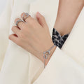 Jewelry wholesale Factory Direct Sale Waterproof Jewelry Hollow Out Heart Bracelets