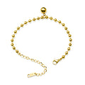 Jewelry wholesale Classic Round Square Tag Heart Beads Pendant Beads Ball Chain Bracelet