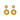 Jewelry wholesale 18K Double Round Stainless Steel Earrings