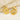 Jewelry wholesale Conch Geometric Braid 18K Gold Plated Stainless Steel Earrings