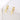 Jewelry wholesale Crucifix Pendant Stainless Steel Earrings