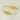 Jewelry wholesale Feather Wings Personalized Gold-Plated Stainless Steel Earrings