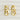Jewelry wholesale Irregular Plated 18K Gold 8 Letter Stainless Steel Earrings