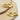 Jewelry wholesale Irregular Plated 18K Gold 8 Letter Stainless Steel Earrings