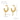 Jewelry wholesale Light Luxury Stainless Steel U-Shaped Pearl Earrings