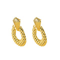 Jewelry wholesale New Arrival Earrings Creative Hollow Out Design Pineapple Drop Earrings