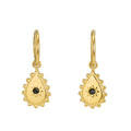 Jewelry wholesale Stainless Steel and Diamond Drop Earrings