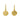 Jewelry wholesale Stainless Steel and Diamond Round Compass Earrings