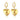 Jewelry wholesale Stainless Steel Earrings with Heart Shaped Earrings