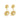 Jewelry wholesale Vintage Round Sunflower Pearl Stainless Steel Earrings