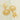 Jewelry wholesale Vintage Round Sunflower Pearl Stainless Steel Earrings