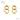 Jewelry wholesale INS Style 18k Gold Round Stainless Steel Stud Earrings